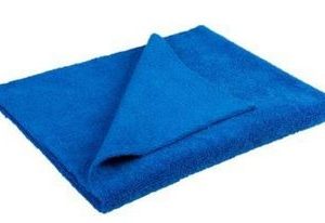 Mikrowłókno 60x50 385g/m2 PROFESSIONAL XXL krawędź cięta laserowo kolor niebieski